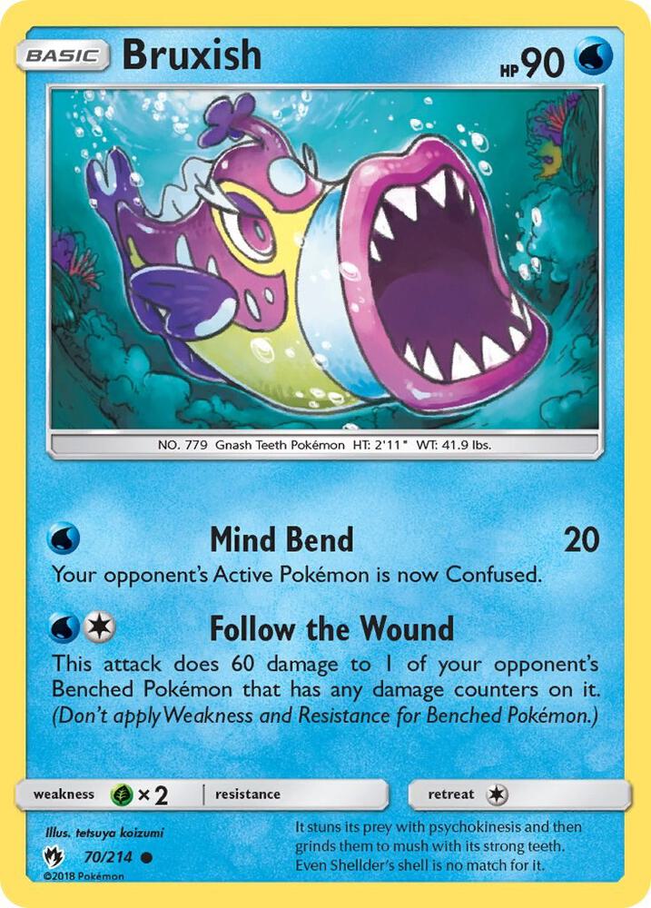 Bruxish 70/214 (SM - Lost Thunder)  | Good Games Adelaide SA