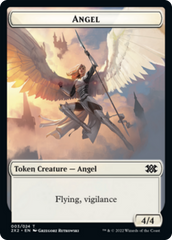 Saproling // Angel Double-sided Token [Double Masters 2022 Tokens] | Good Games Adelaide SA