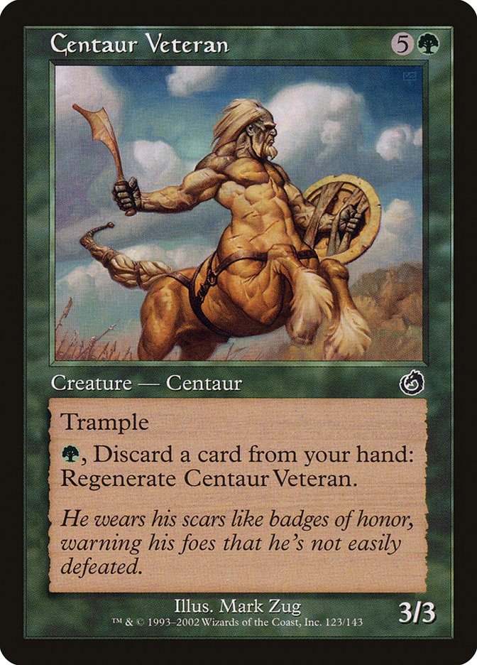 Centaur Veteran 123/143 (Torment)  - Foil | Good Games Adelaide SA