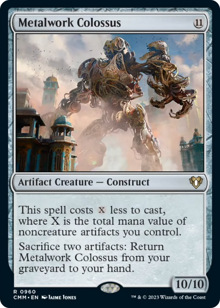 Metalwork Colossus [Commander Masters] | Good Games Adelaide SA