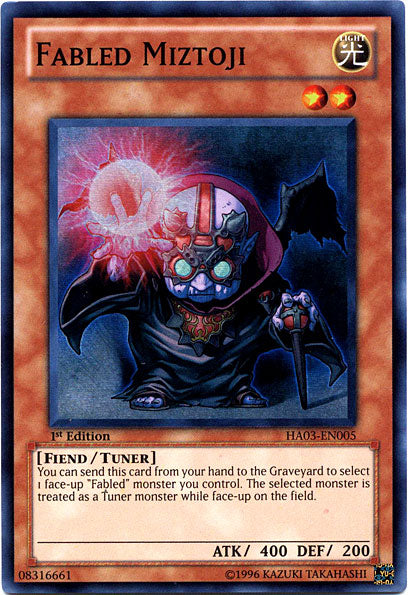 Fabled Miztoji [HA03-EN005] Super Rare | Good Games Adelaide SA