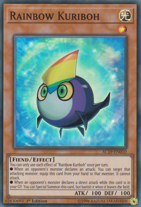 Rainbow Kuriboh [AC19-EN010] Super Rare | Good Games Adelaide SA