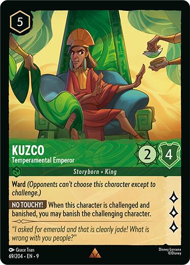 Kuzco - Temperamental Emperor (69/204) [Fabled] | Good Games Adelaide SA