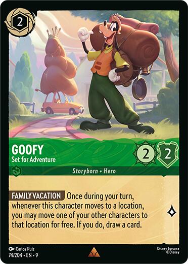 Goofy - Set for Adventure (74/204) [Fabled] | Good Games Adelaide SA