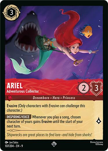 Ariel - Adventurous Collector (107/204) [Fabled] | Good Games Adelaide SA