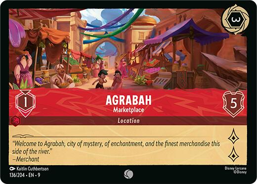 Agrabah - Marketplace (136/204) [Fabled] | Good Games Adelaide SA
