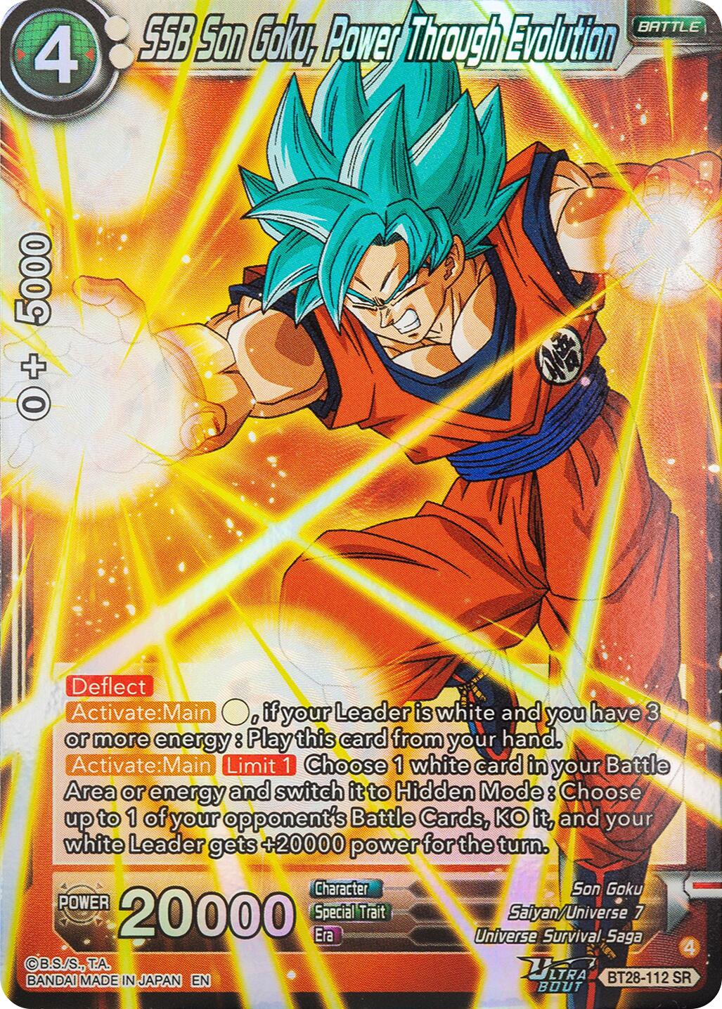 SSB Son Goku, Power Through Evolution (BT28-112) [Prismatic Clash] | Good Games Adelaide SA