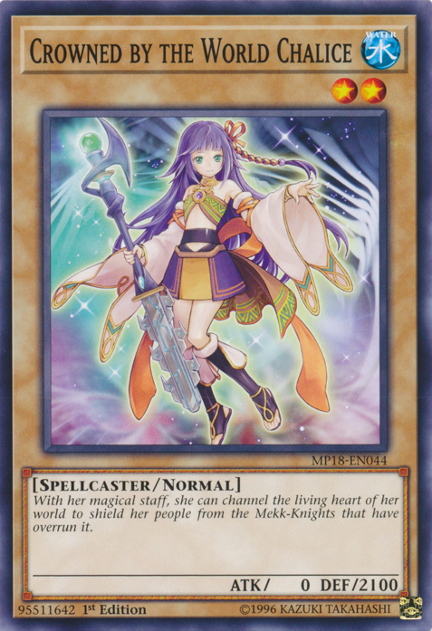 Crowned by the World Chalice [MP18-EN044] Common | Good Games Adelaide SA