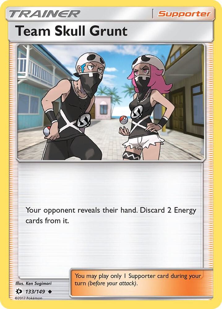 Team Skull Grunt 133/149 (SM Base Set)  | Good Games Adelaide SA