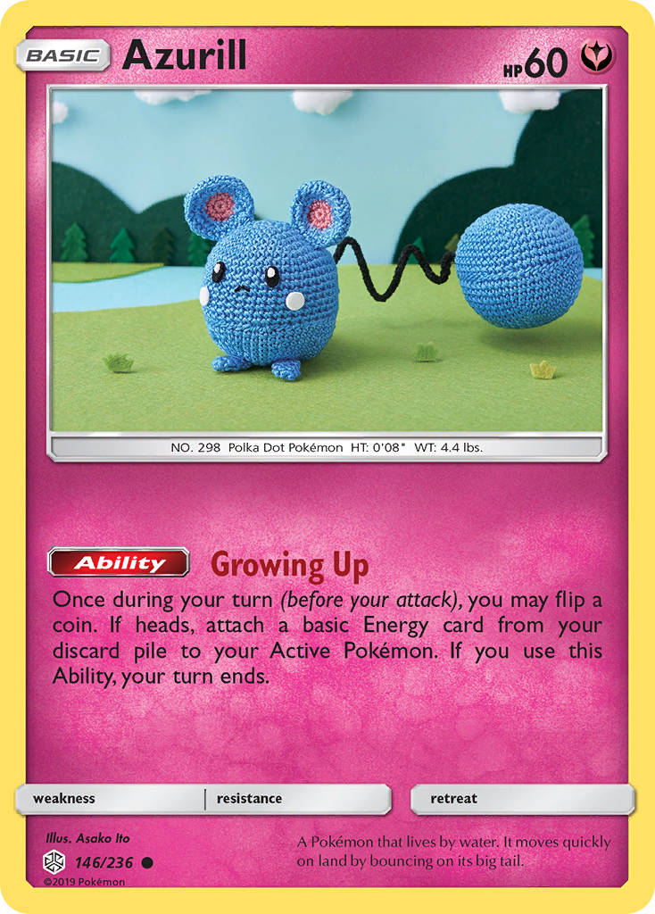 Azurill (146/236) [Sun & Moon: Cosmic Eclipse] | Good Games Adelaide SA
