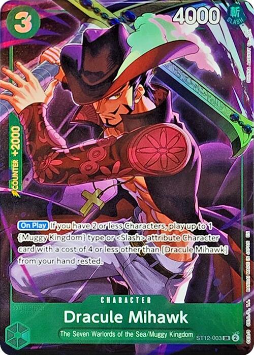 Dracule Mihawk (Illustration Box Vol.4) [One Piece Promotion Cards] | Good Games Adelaide SA