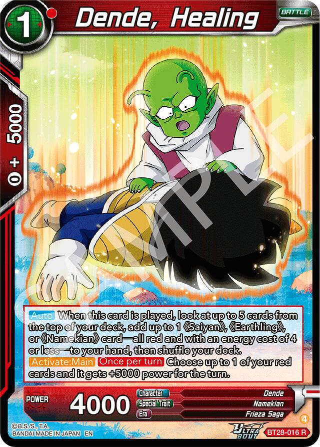 Dende, Healing (BT28-016) [Prismatic Clash] | Good Games Adelaide SA