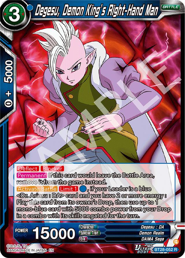 Degesu, Demon King's Right-Hand Man (BT28-052) [Prismatic Clash] | Good Games Adelaide SA