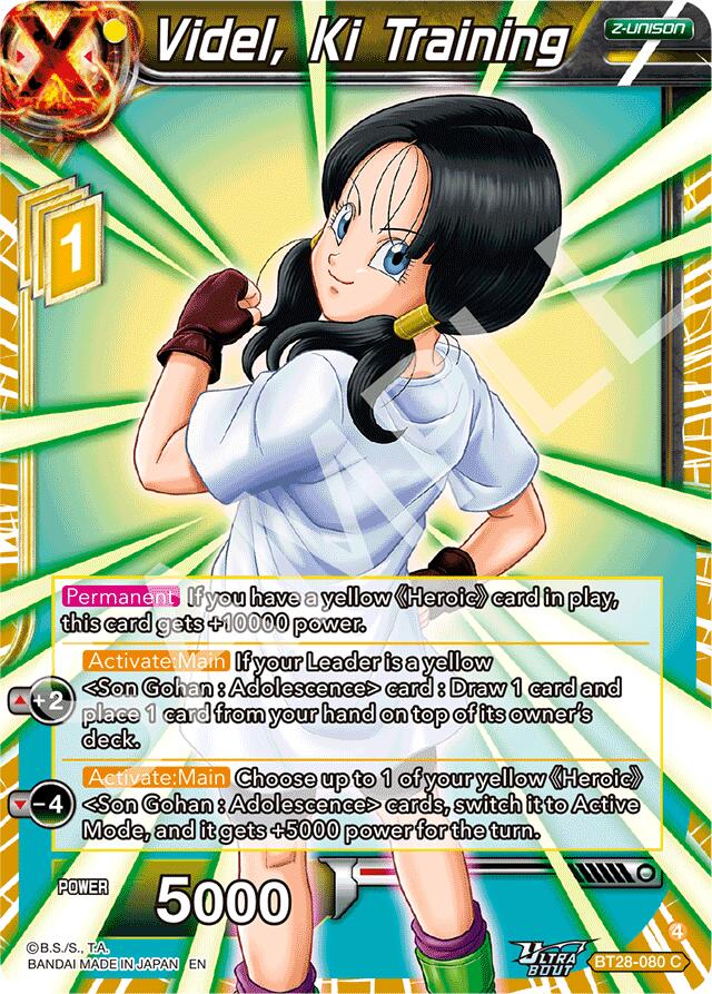 Videl, Ki Training (BT28-080) [Prismatic Clash] | Good Games Adelaide SA