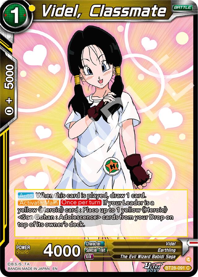 Videl, Classmate (BT28-091) [Prismatic Clash] | Good Games Adelaide SA