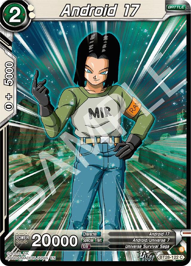 Android 17 (BT28-122) [Prismatic Clash] | Good Games Adelaide SA