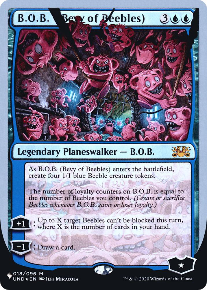 BOB Bevy of Beebles 018/096 (The List Reprints)  - Foil | Good Games Adelaide SA