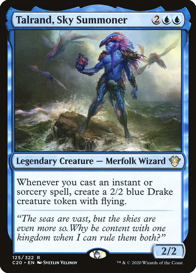 Talrand, Sky Summoner [Commander 2020] | Good Games Adelaide SA