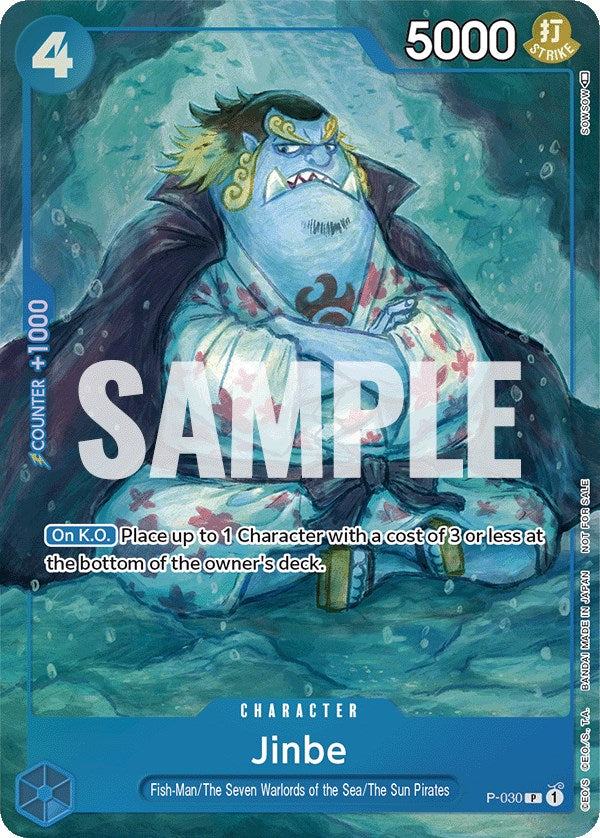 Jinbe (Event Pack Vol. 1) [One Piece Promotion Cards] | Good Games Adelaide SA