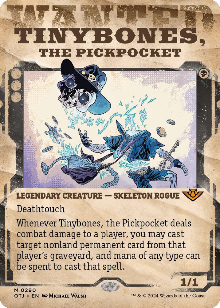 Tinybones, the Pickpocket 290 (Outlaws of Thunder Junction)  - Foil | Good Games Adelaide SA