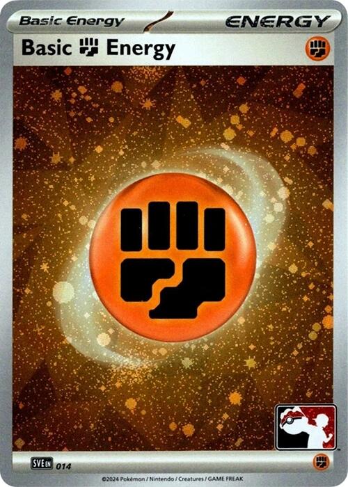 Basic Fighting Energy (014) (Cosmos Holo) [Prize Pack Series Seven] | Good Games Adelaide SA