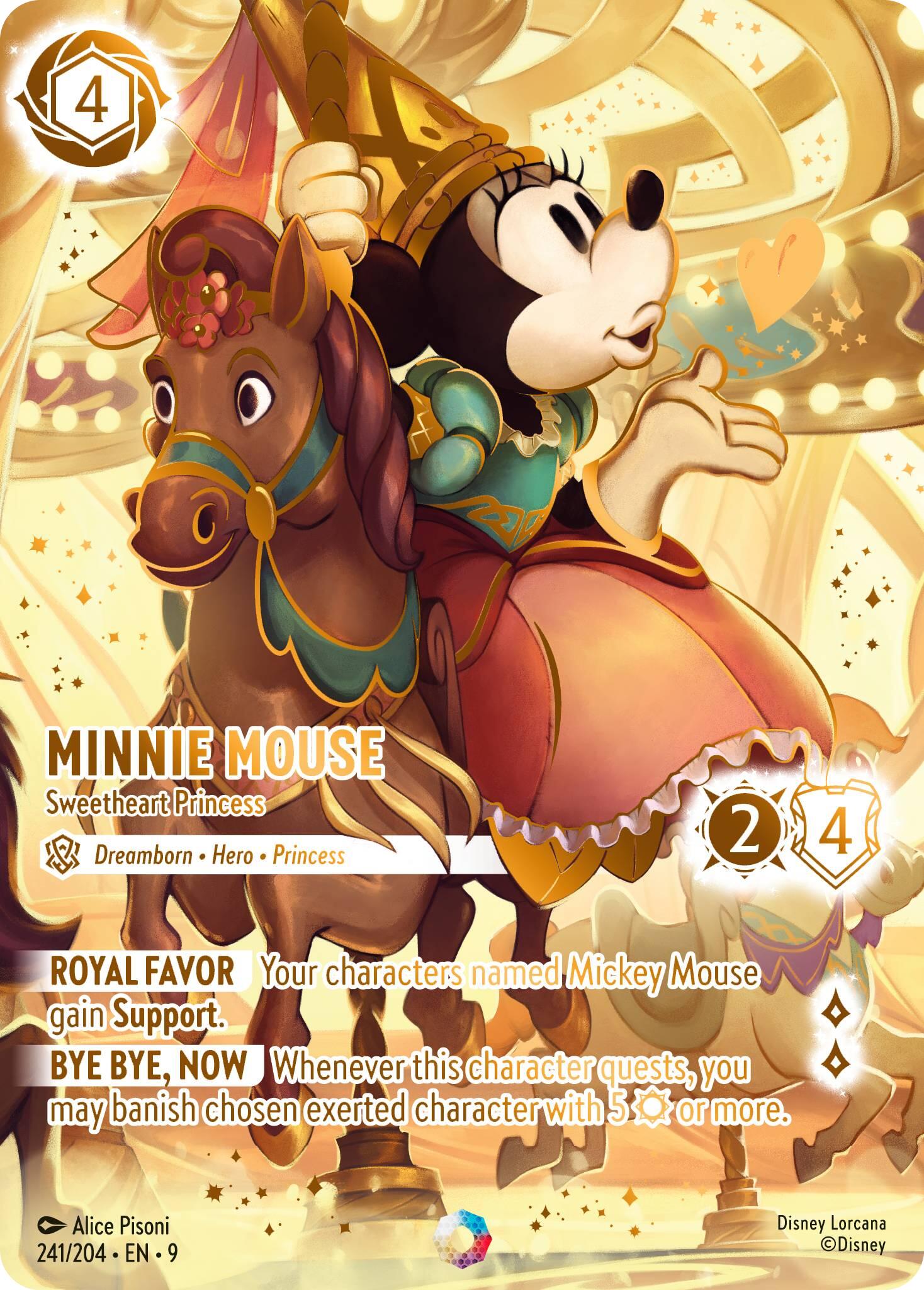 Minnie Mouse - Sweetheart Princess (Iconic) (241/204) [Fabled] | Good Games Adelaide SA