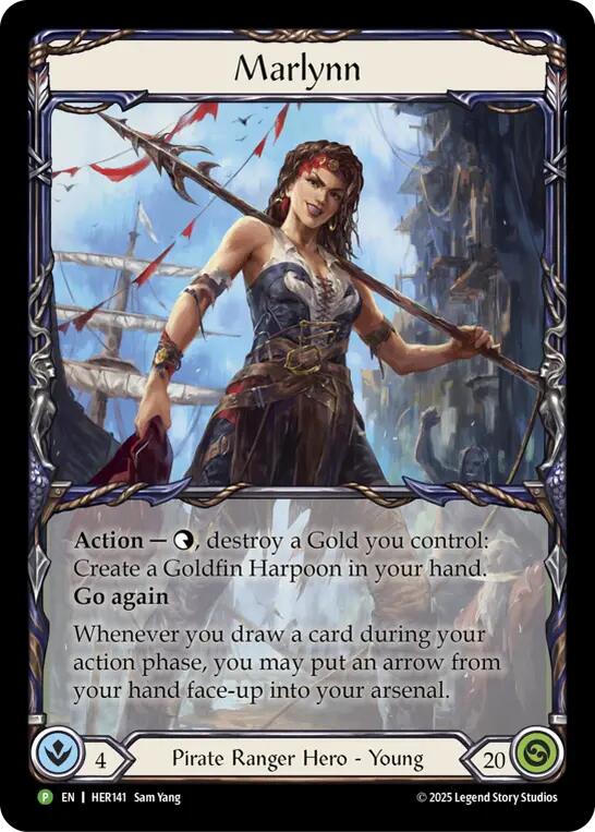 Marlynn [HER141] (Promo)  Rainbow Foil | Good Games Adelaide SA