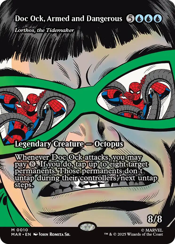 Doc Ock, Armed and Dangerous - Lorthos, the Tidemaker (Borderless) [Marvel's Spider-Man: Eternal-Legal] | Good Games Adelaide SA