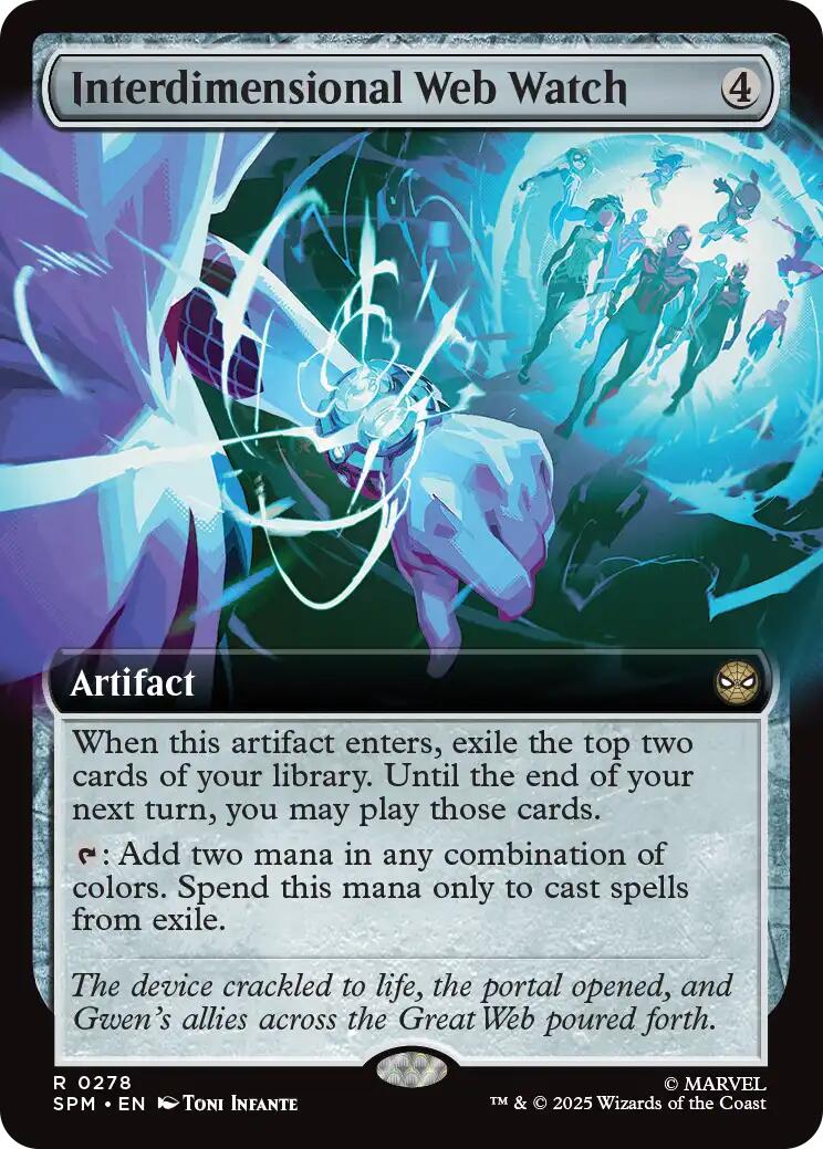 Interdimensional Web Watch (Extended Art) [Marvel's Spider-Man] | Good Games Adelaide SA