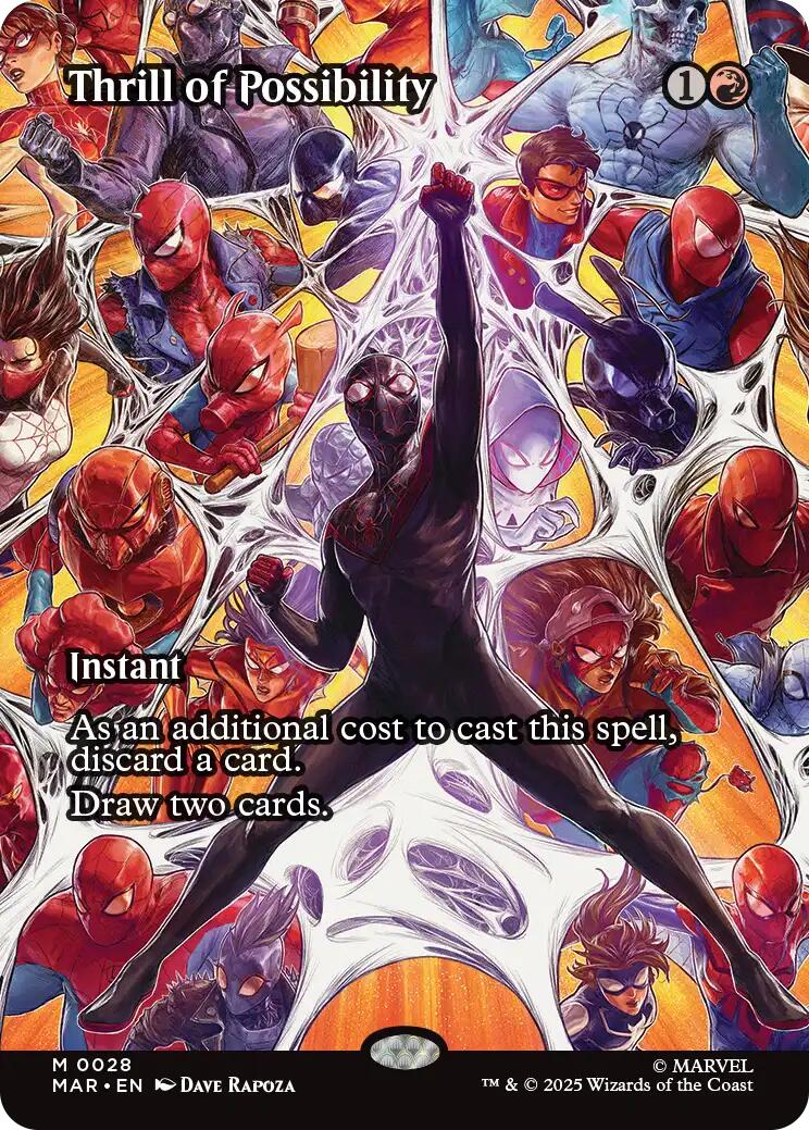 Thrill of Possibility (Borderless) [Marvel's Spider-Man: Eternal-Legal] | Good Games Adelaide SA