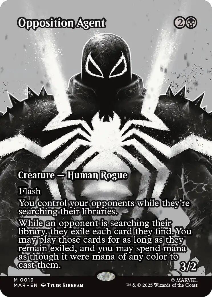 Opposition Agent (Borderless) [Marvel's Spider-Man: Eternal-Legal] | Good Games Adelaide SA
