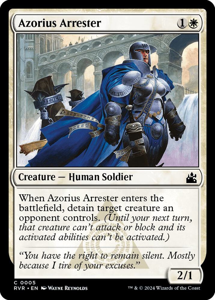 Azorius Arrester 5 (Ravnica Remastered)  - Foil | Good Games Adelaide SA