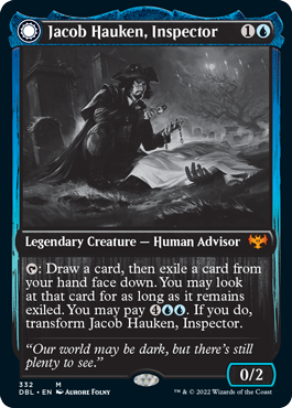Jacob Hauken, Inspector // Hauken's Insight [Innistrad: Double Feature] | Good Games Adelaide SA