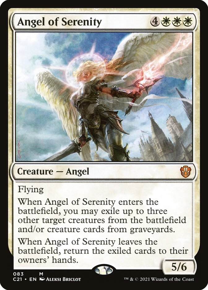 Angel of Serenity 83 (Commander 2021)  | Good Games Adelaide SA