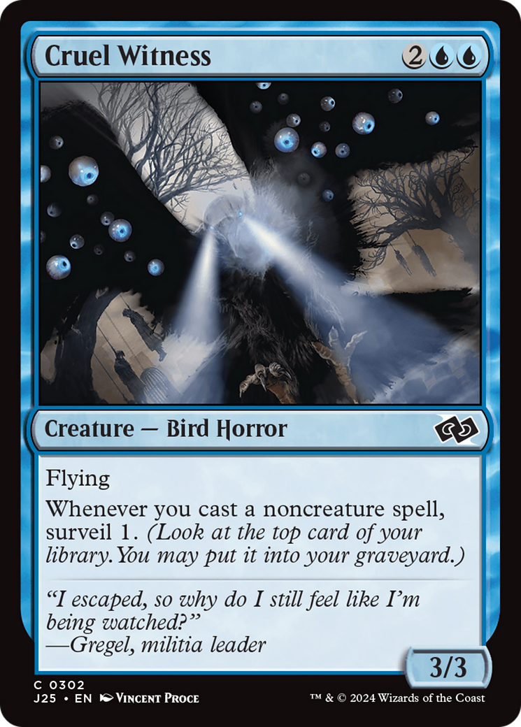 Cruel Witness [Foundations Jumpstart] | Good Games Adelaide SA