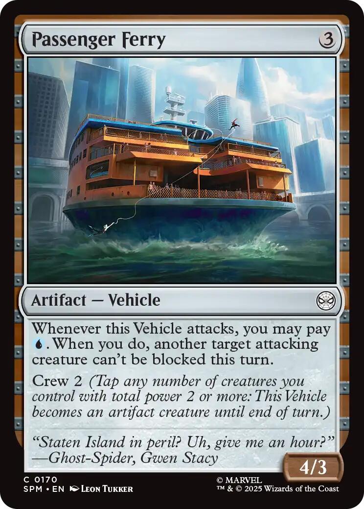 Passeneger Ferry [Marvel's Spider-Man] | Good Games Adelaide SA