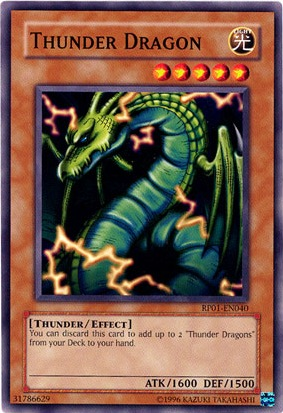 Thunder Dragon [RP01-EN040] Common | Good Games Adelaide SA