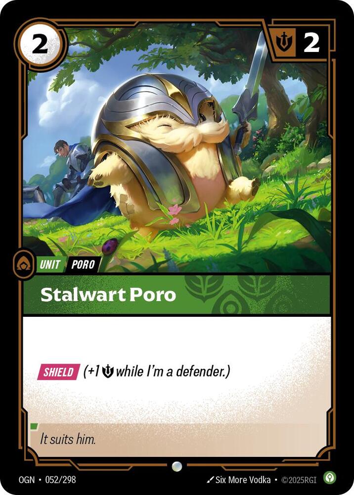 Stalwart Poro [Origins] (052/298) | Good Games Adelaide SA
