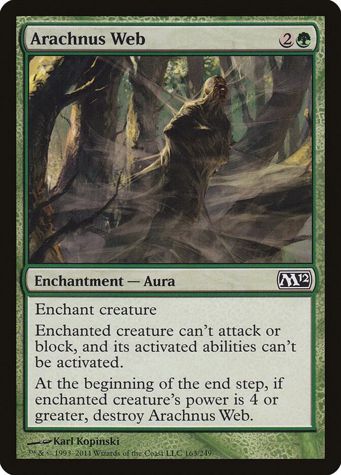 Arachnus Web 163 (Magic 2012 (M12))  - Foil | Good Games Adelaide SA