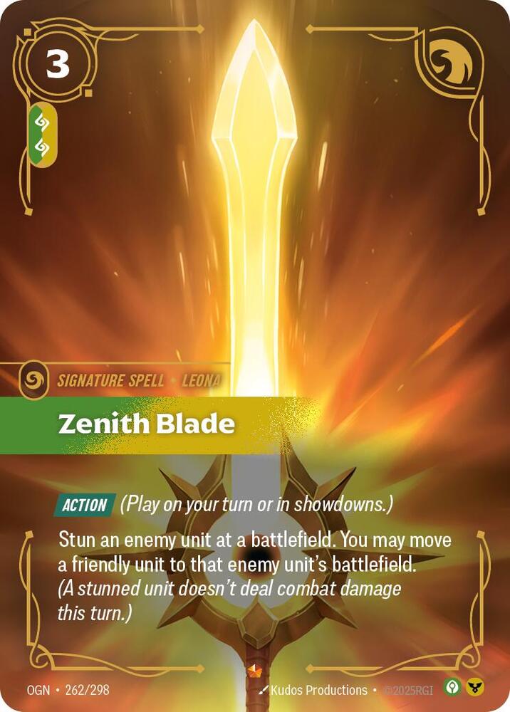 Zenith Blade  [Origins] (262/298) | Good Games Adelaide SA