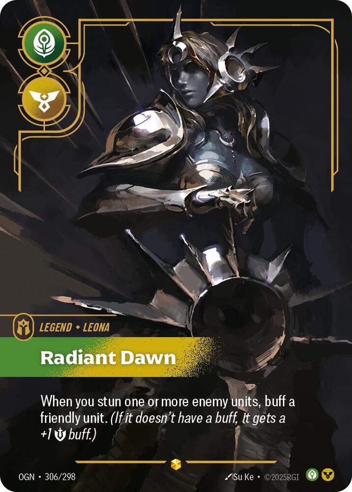 Leona, Radiant Dawn (Overnumbered) [Origins] (306/298) | Good Games Adelaide SA