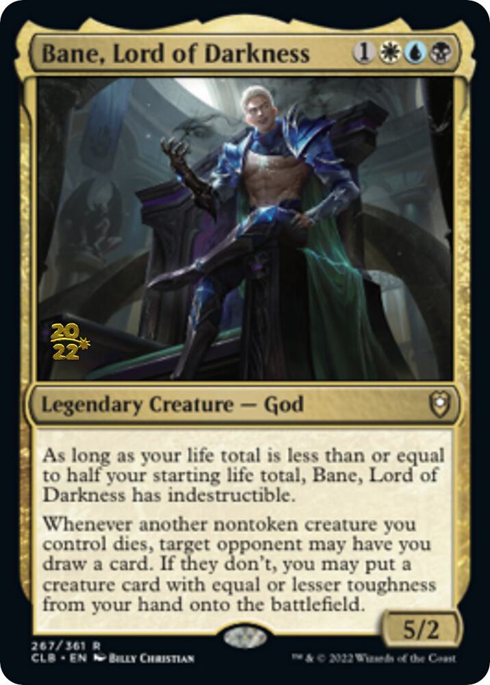 Bane Lord of Darkness 267 (Prerelease Cards)  - Foil | Good Games Adelaide SA