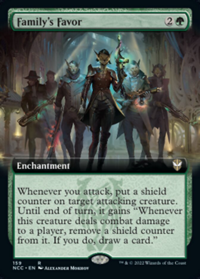 Family's Favor (Extended Art) [Streets of New Capenna Commander] | Good Games Adelaide SA