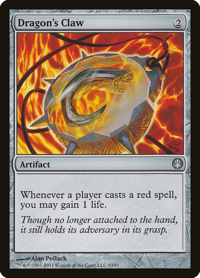 Dragon's Claw [Duel Decks: Knights vs. Dragons] | Good Games Adelaide SA