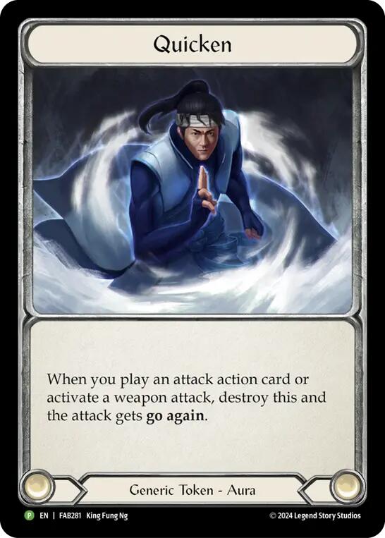 Quicken (FAB281) [FAB281] (Promo)  Cold Foil | Good Games Adelaide SA