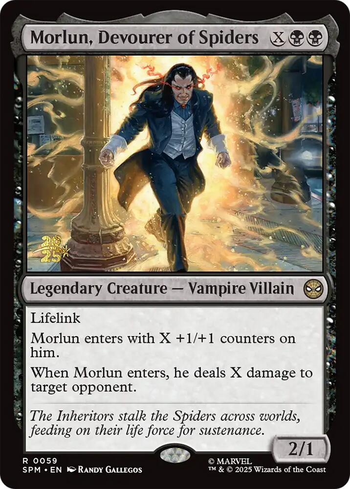 Morlun, Devourer of Spiders [Marvel's Spider-Man Prerelease Promos] | Good Games Adelaide SA
