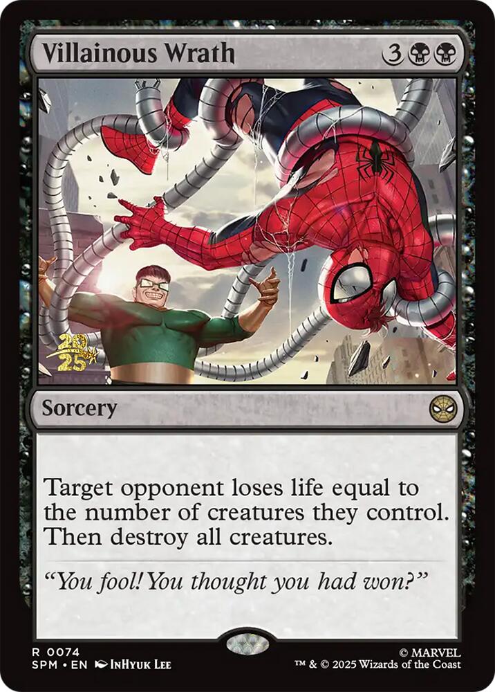 Villainous Wrath [Marvel's Spider-Man Prerelease Promos] | Good Games Adelaide SA