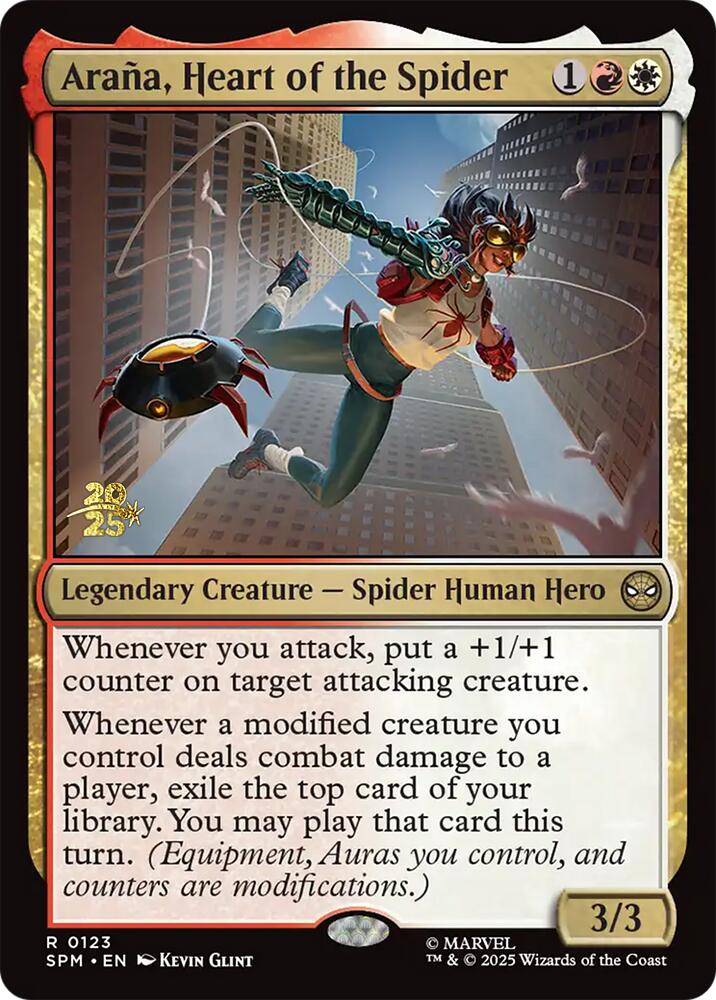 Arana, Heart of the Spider [Marvel's Spider-Man Prerelease Promos] | Good Games Adelaide SA