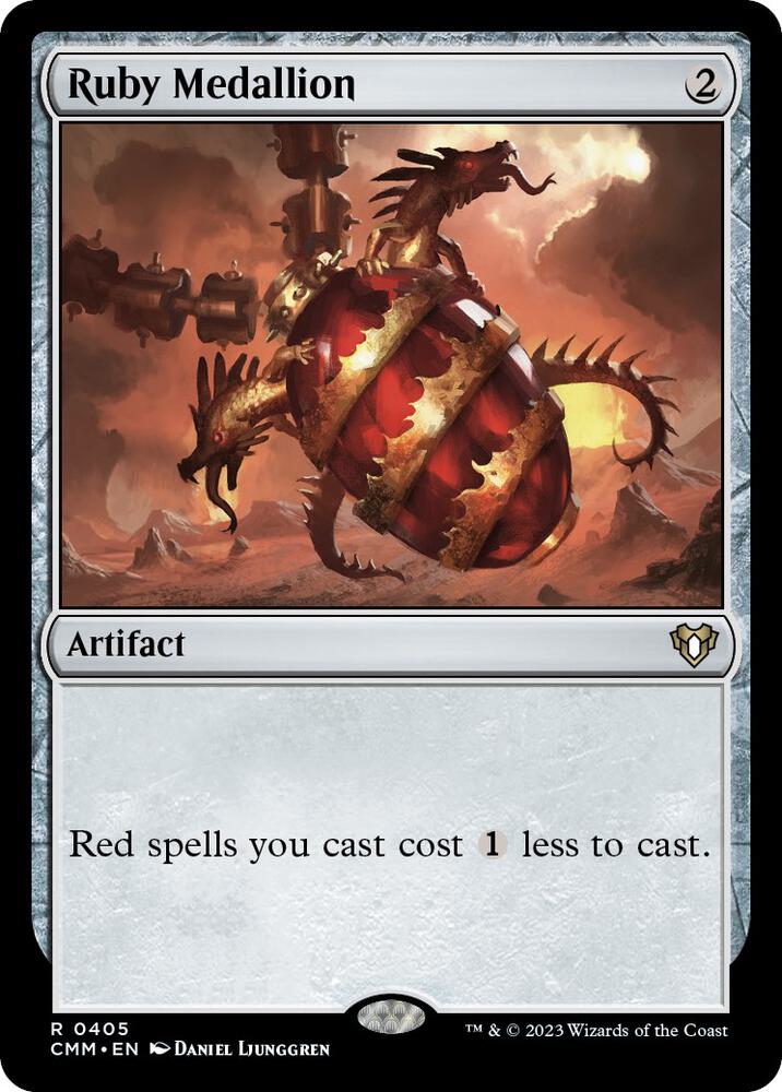Ruby Medallion 405 (Commander Masters)  - Foil | Good Games Adelaide SA