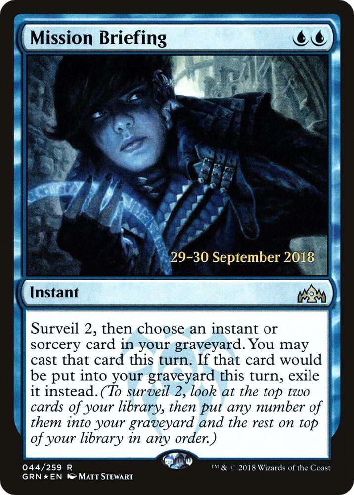 Mission Briefing 44 (Prerelease Cards)  - Foil | Good Games Adelaide SA